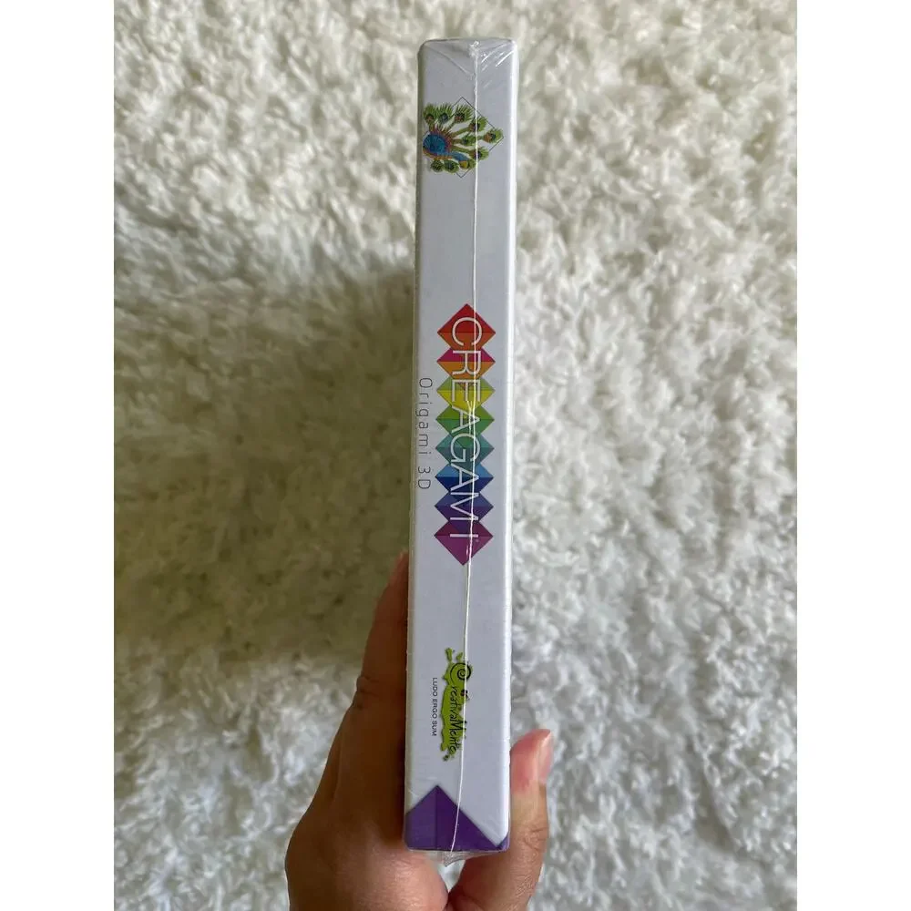 Creagami Origami 3D Paper Sculpture Kit Large Peacock 502 Pieces NEW Arts Crafts
